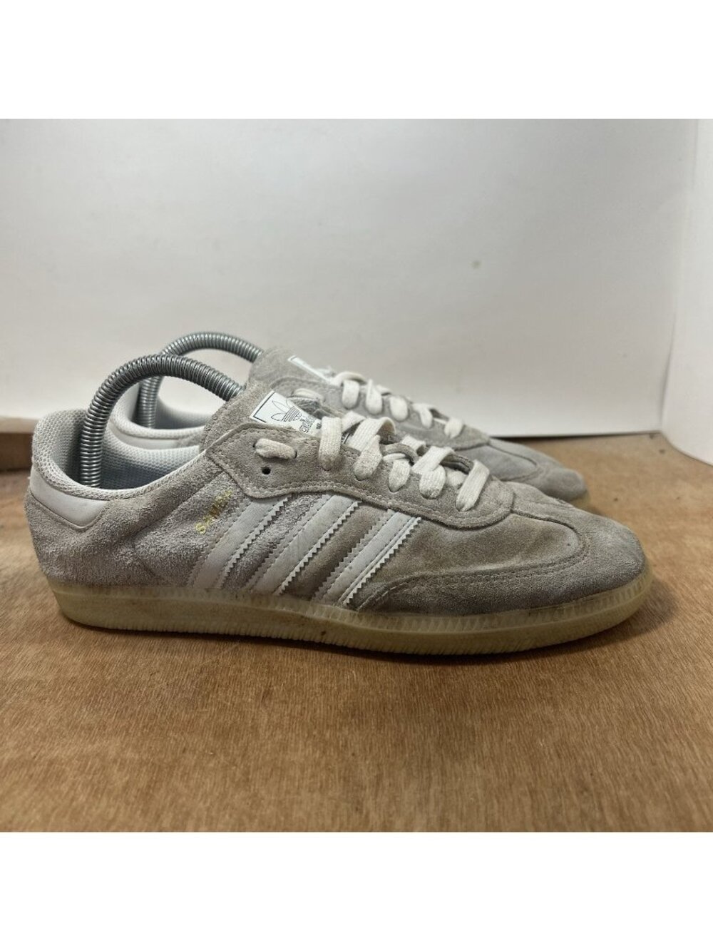 Adidas Samba ADV Shoes Chalk White/Grey One/Carbon Men Size 7 Shoes